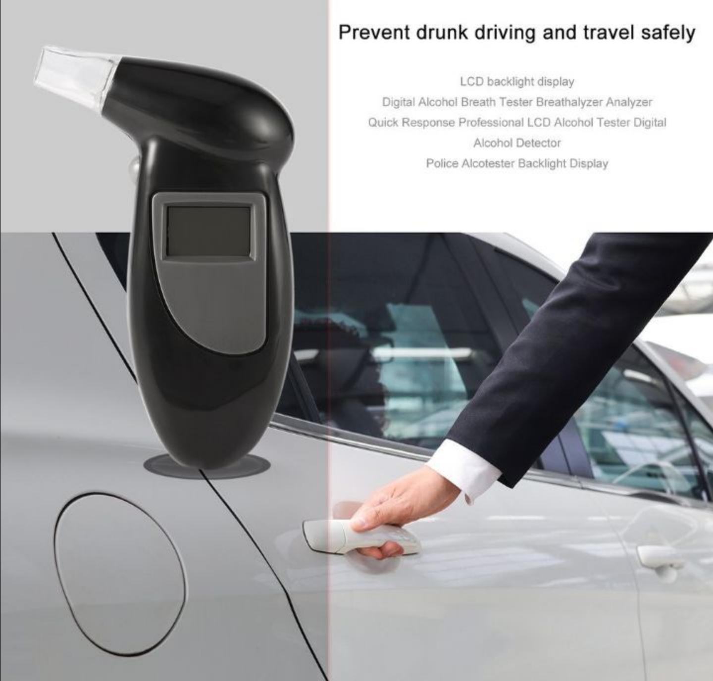 MÁY ĐO NỒNG ĐỘ CỒN HƠI THỞ AN TOÀN KHI LÁI XE HÀNG CAO CẤP
