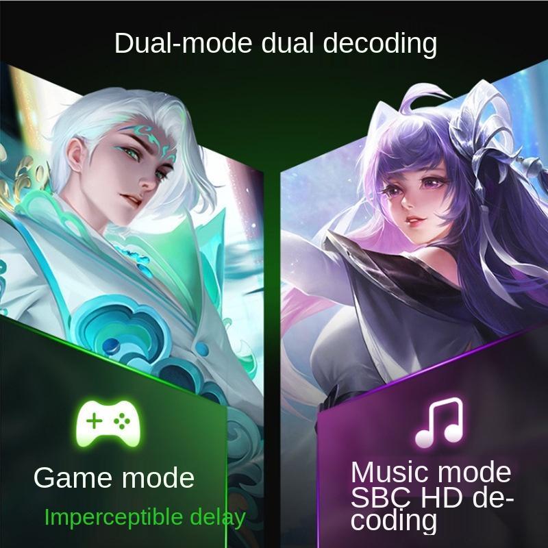 Tai nghe chơi game itikun không dây Tws bluetooth 5.0 độ trễ thấp với mic