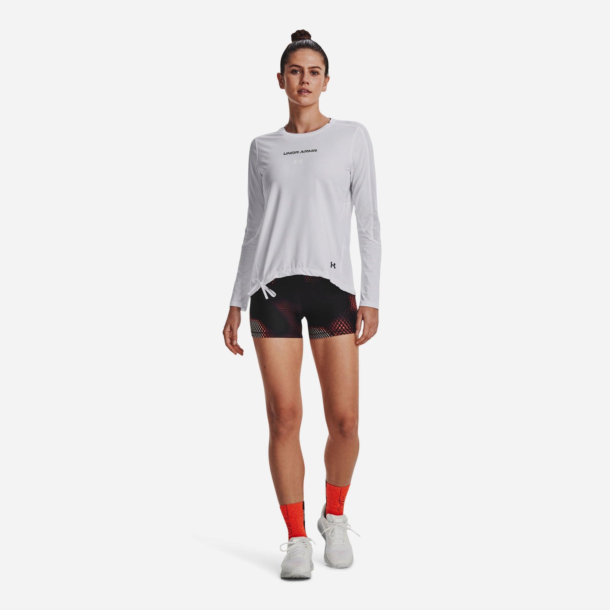 Áo tay dài thể thao nữ Under Armour Pieced Mesh Rfs - 1374494-100