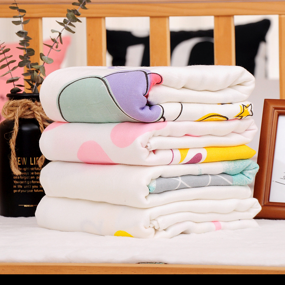 Chăn  đũi cho bé từ sơ sinh đến tiểu học chất liệu sợi tre thiên nhiên và sợi Cotton, loại siêu mềm mịn, KT: 110x110cm, Bamboo Home - hàng chính hãng BBH