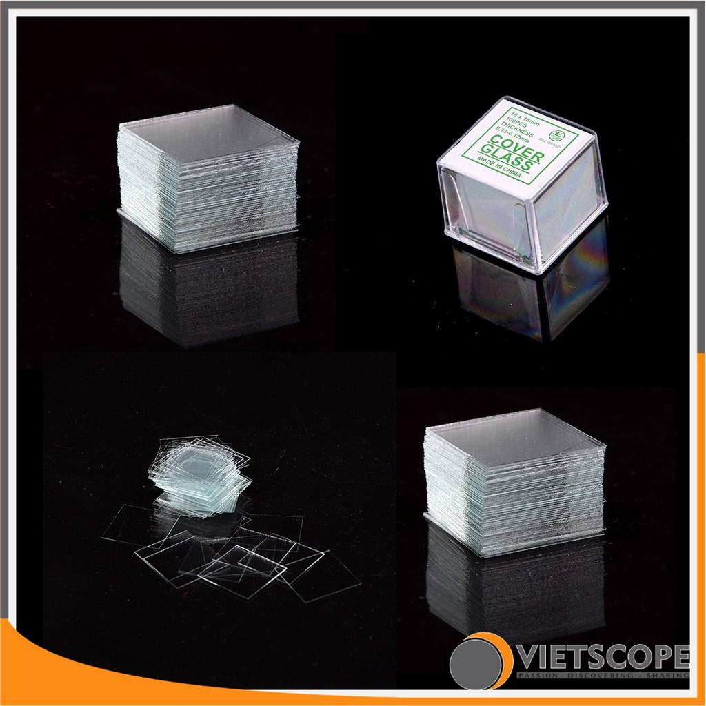 Combo 50 lam kính và 100 lamen thủy tinh dành cho kính hiển vi - Phụ kiện kính hiển vi chất lượng cao