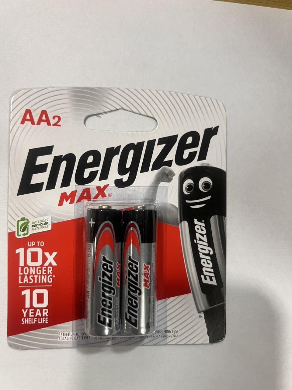 Pin AA Energizer Max E91 BP2 Hàng chính hãng