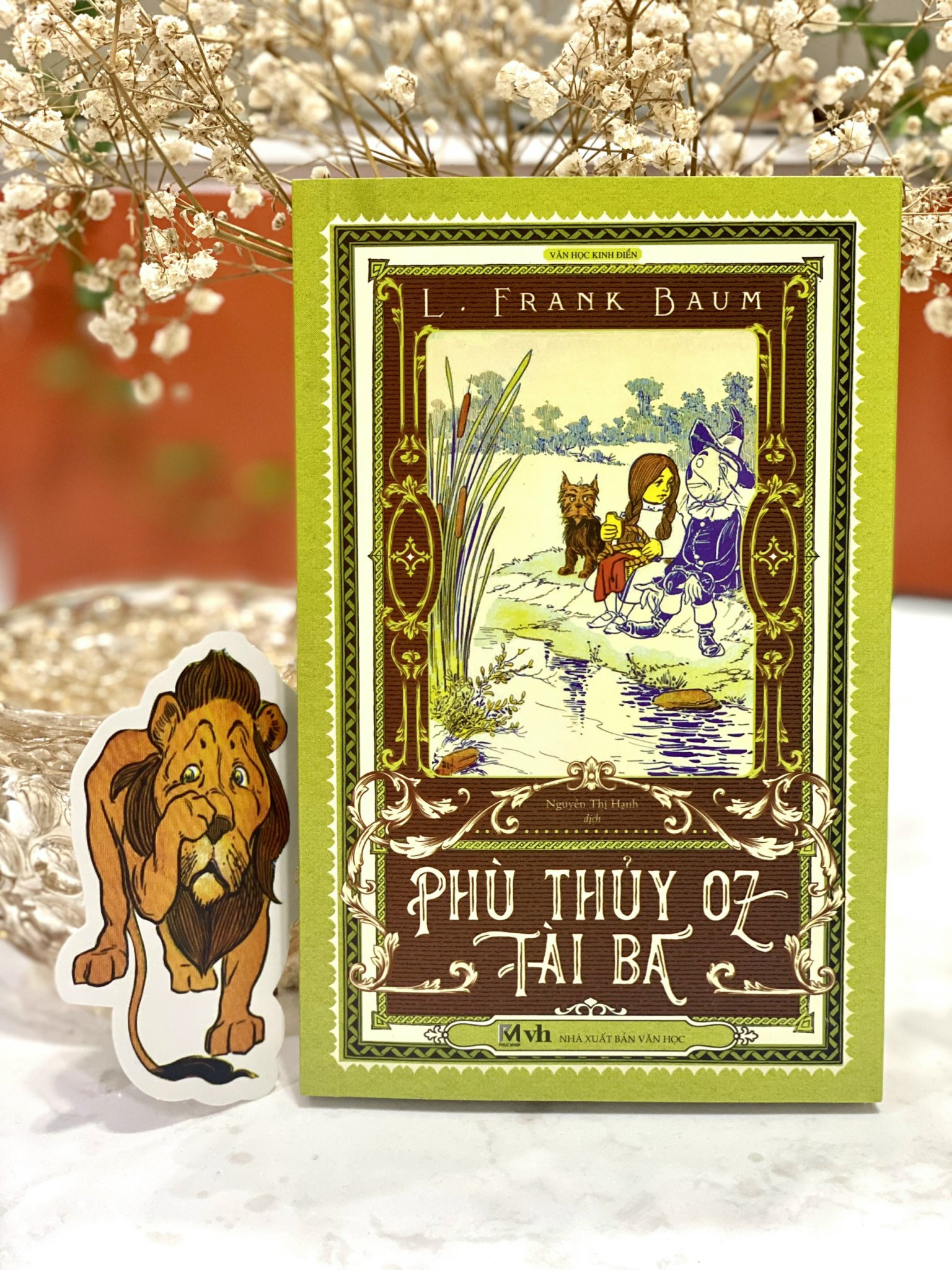 Phù thuỷ Oz tài ba - Tác giả L.Frank Baum (Bản dịch mới, tặng 1 bookmark bế hình nhân vật)