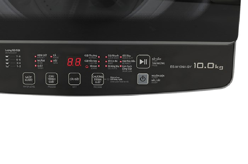 Máy giặt Sharp 10 kg ( không inverter) ES-W10NV-GY - HÀNG CHÍNH HÃNG - CHỈ GIAO HCM
