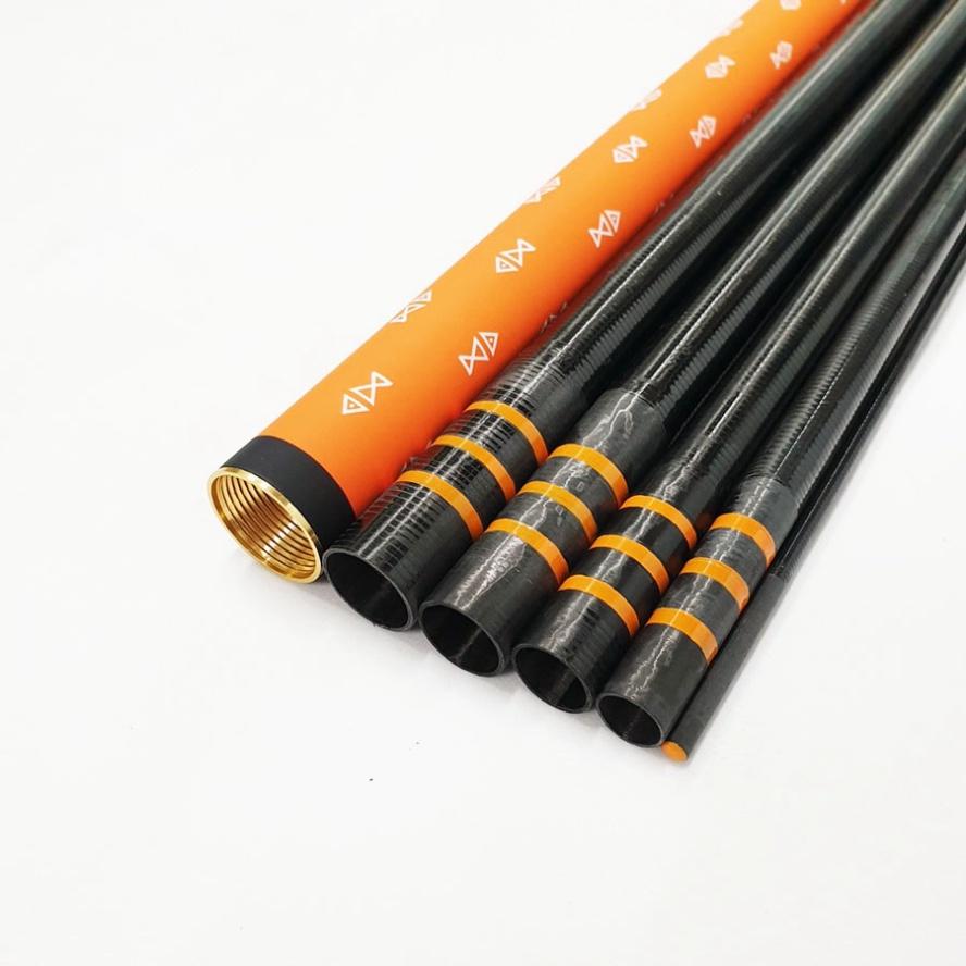 Cần câu tay cao cấp Bạch Kinh Thiên 6H 8H 10H siêu nhẹ carbon 8 lớp câu cá lớn săn hàng -