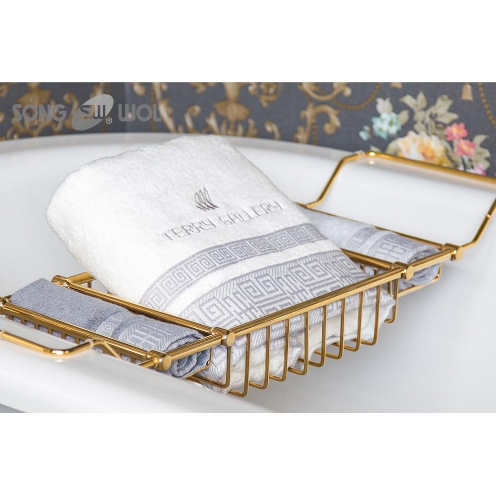 Khăn Tắm Sợi Tre Cao Cấp Hàn Quốc SONGWOL LATTICE (70*135cm) - Korea Luxury  Bamboo Bath Towel