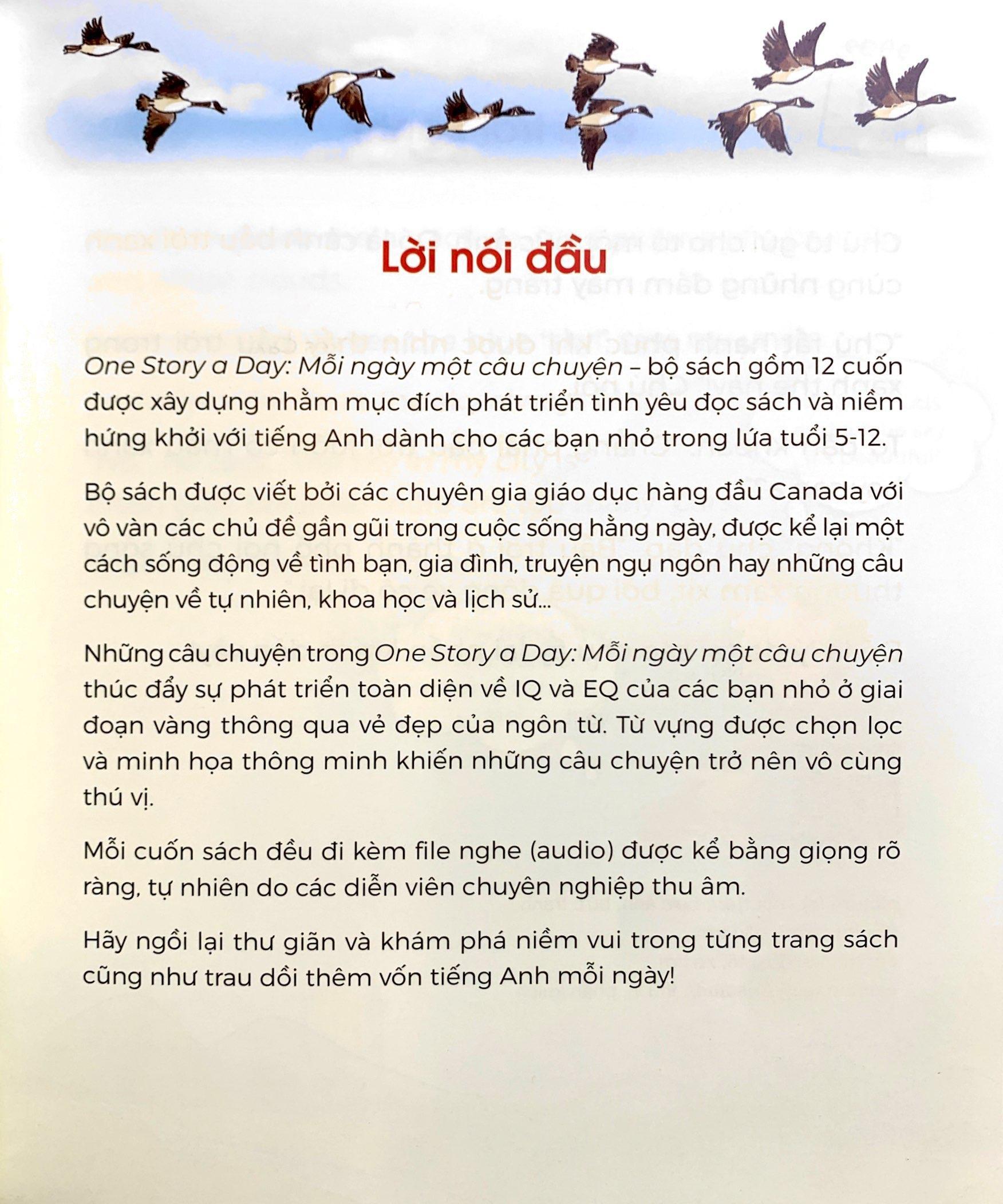 Sách - Sách Mỗi Ngày Một Câu Chuyện - One Story A Day - 365 Câu Chuyện Truyền Cảm Hứng Giáo Dục Hàng Đầu Canada (Trọn Bộ)