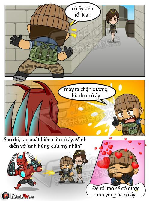 truyện vui về game cross fire chapter 1 1