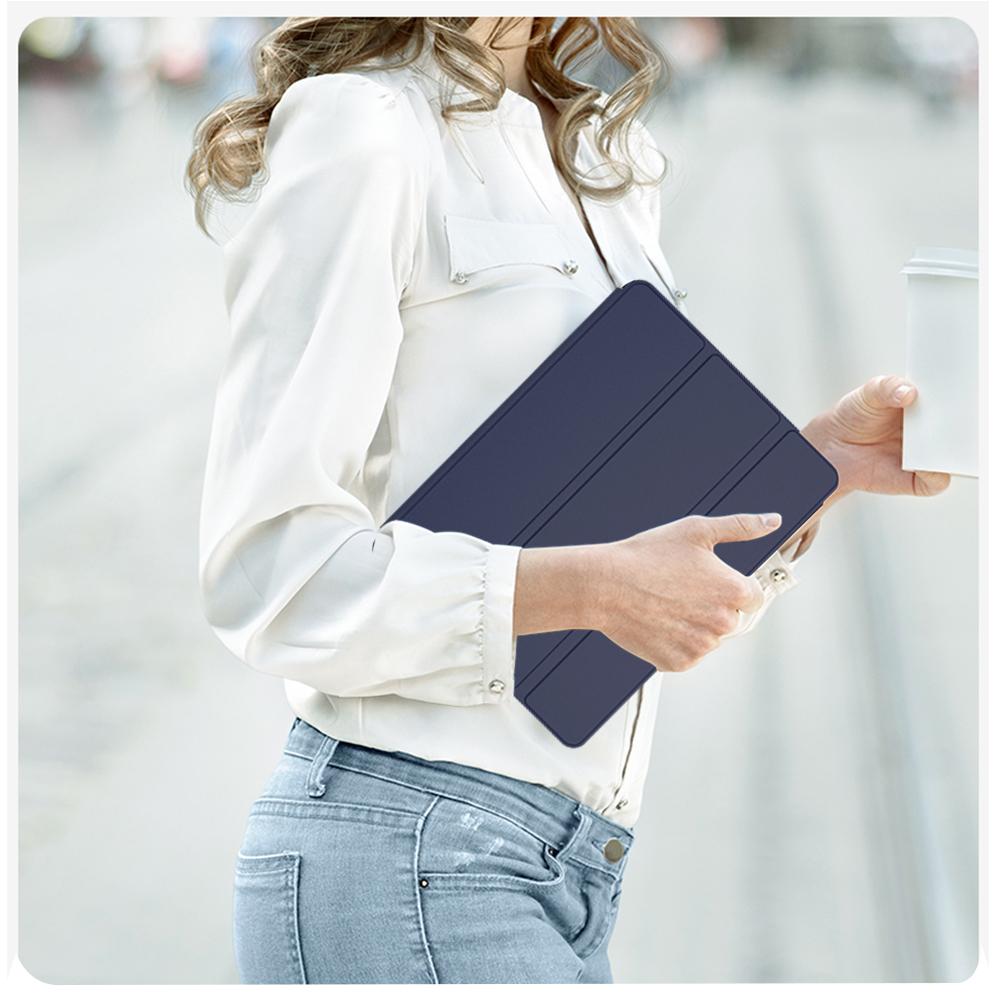 Ốp Lưng Gấp Ba Cho Samsung Galaxy Tab A8 2021 Bao Da Máy Tính Bảng PU Cho Samsung Tab A8 10.5 SM-X200/SM-X205 Vỏ Bảo Vệ Máy Tính Bảng