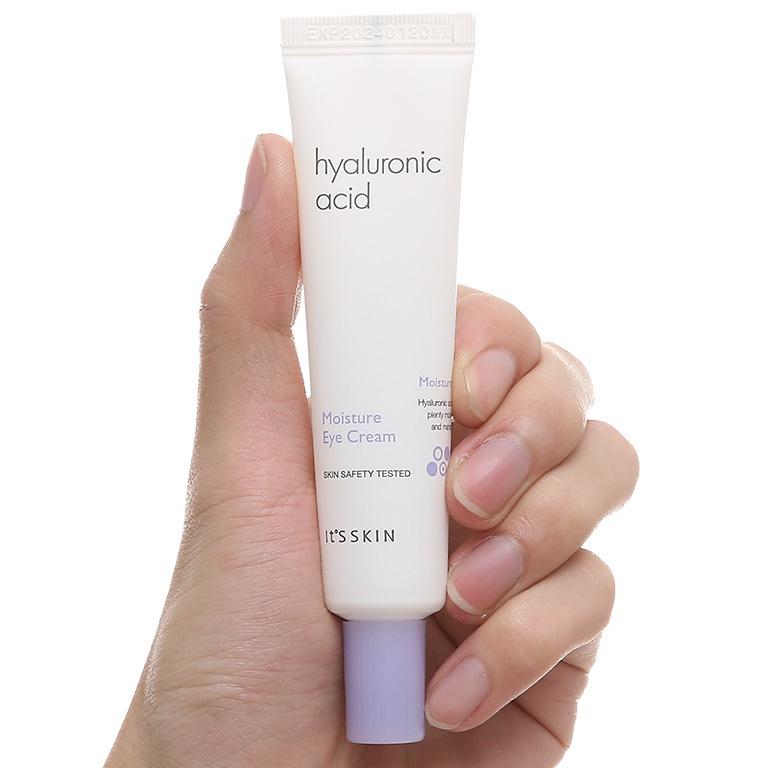 Kem dưỡng mắt cấp ẩm sâu cho mắt It's Skin Hyaluronic Acid Moisture Eye Cream Hàn Quốc 25ml