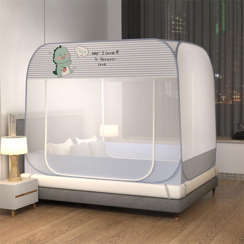 Màn Chụp Đỉnh Vuông Cao Cấp Mộc Miên - Kích thước 1,8mx2m