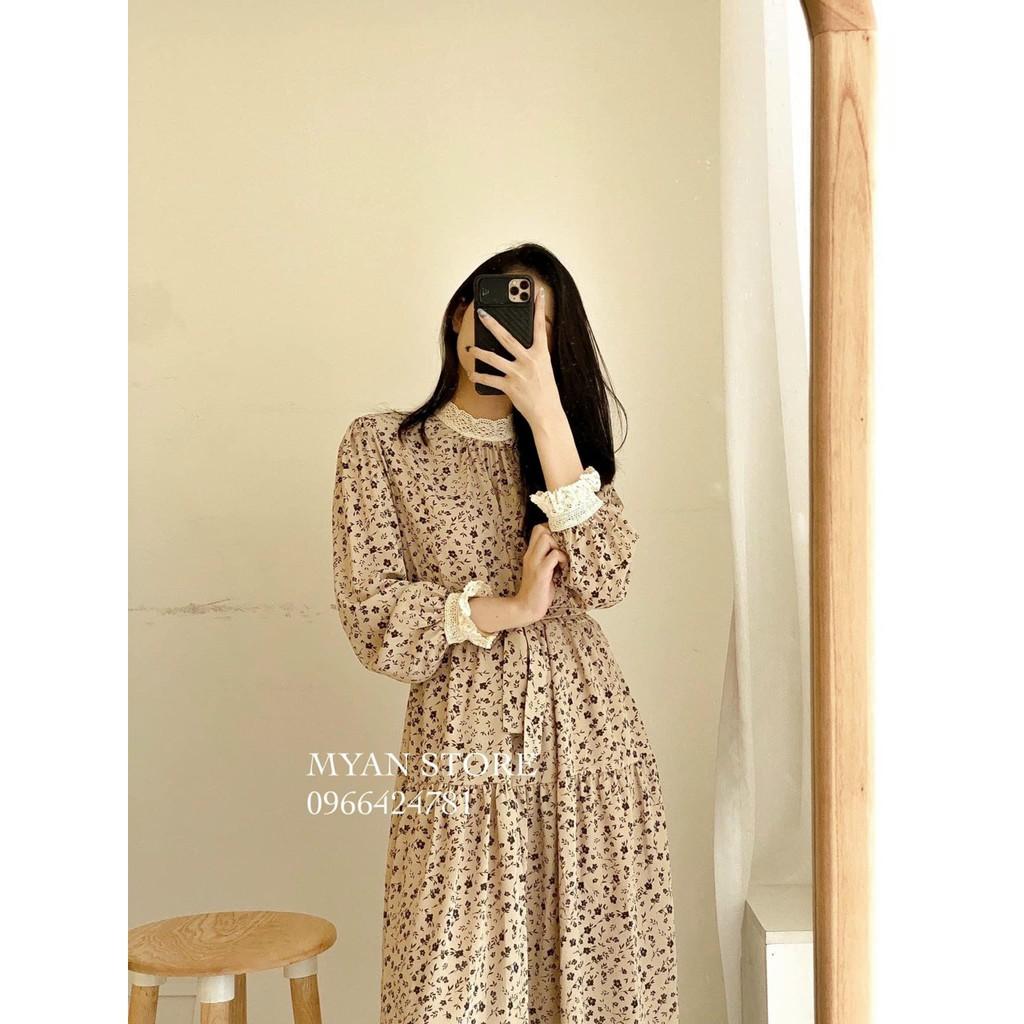 Váy bầu cao cấp siêu sangchất lụa hàn mát mềm mịn thấm hút mồ hôi free size 43~70kg - Tổng kho váy bầu