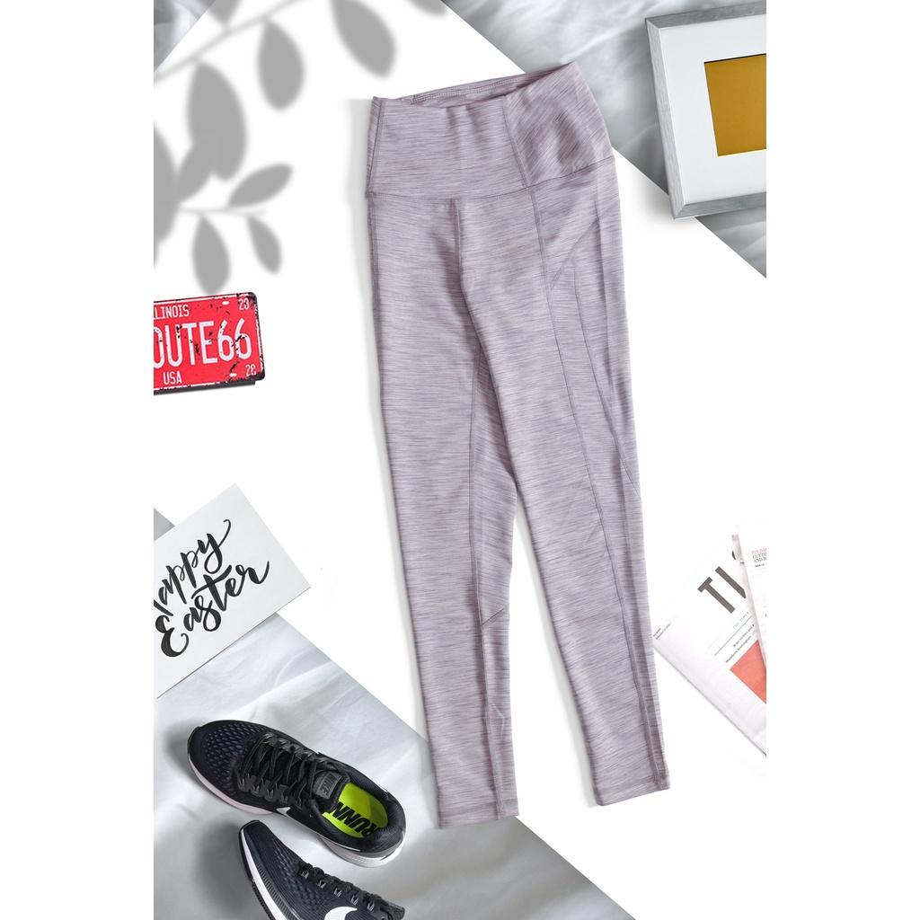 Quần Dài Thể Thao Nữ, Quần Legging Tập Gym Lưng Cao CH123