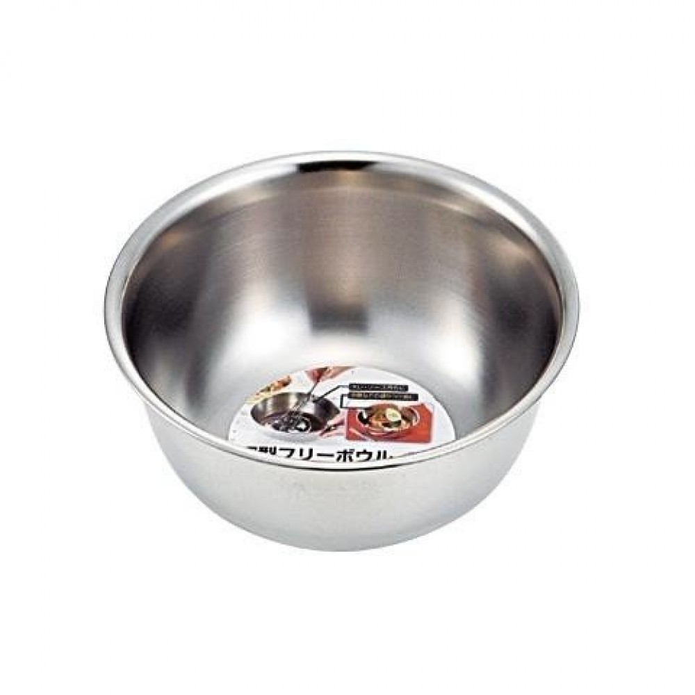 Tô inox sâu lòng Echo Metal 18cm - Hàng nội địa Nhật Bản nhập khẩu chính hãng