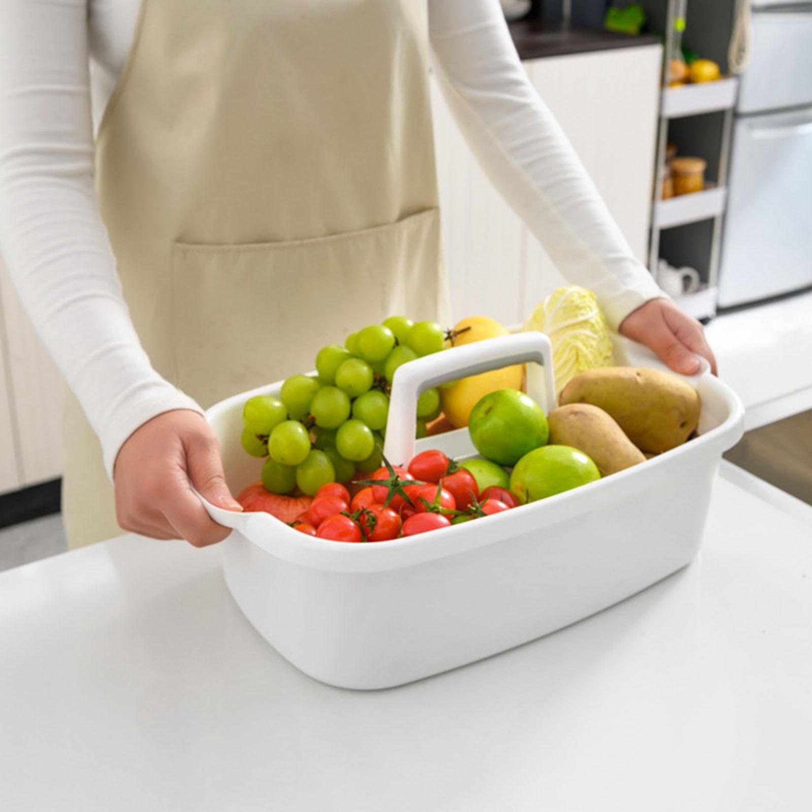 Caddy Storage Organizer Tote with Handle Large Capacity Bath Basket for Dorm