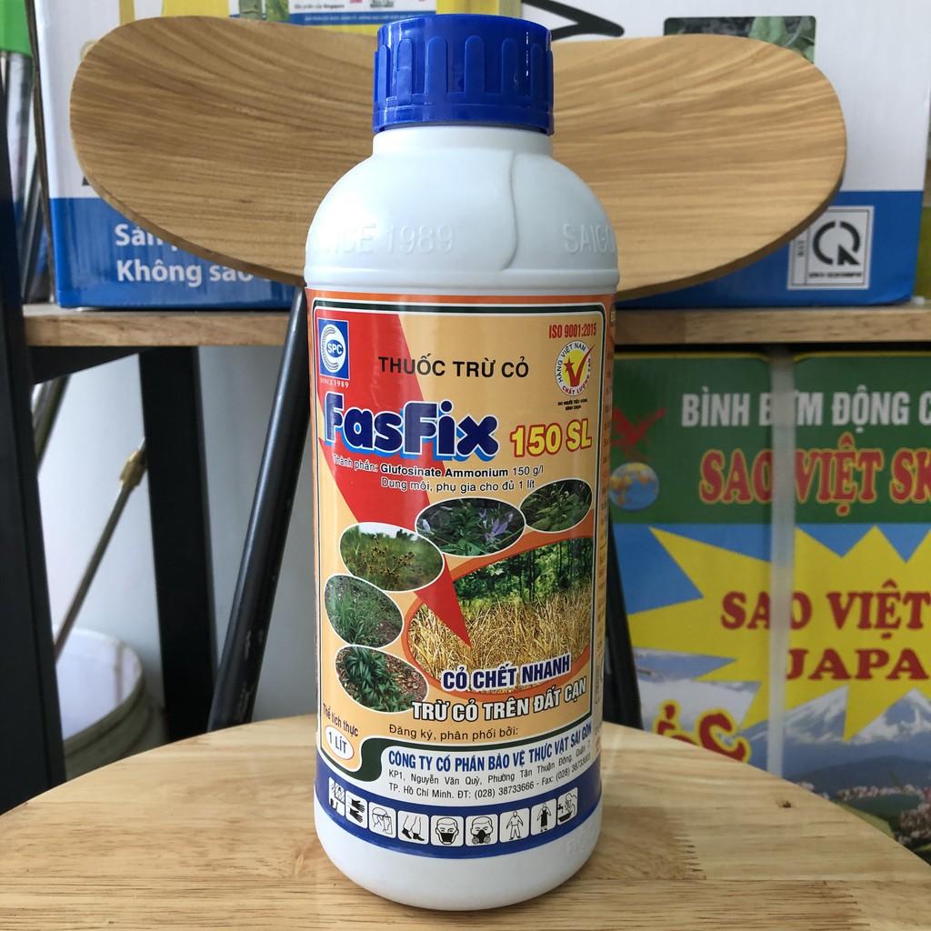 FASFIX 150SL Trừ các loại cỏ trên cạn – Diệt cỏ tận gốc, chai 1 Lít