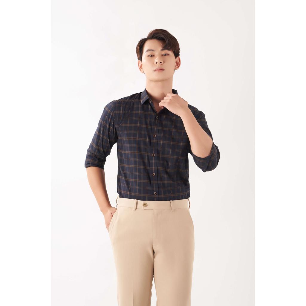 Áo sơ mi nam dáng slimfit Generos mã 010122422MF AK 311