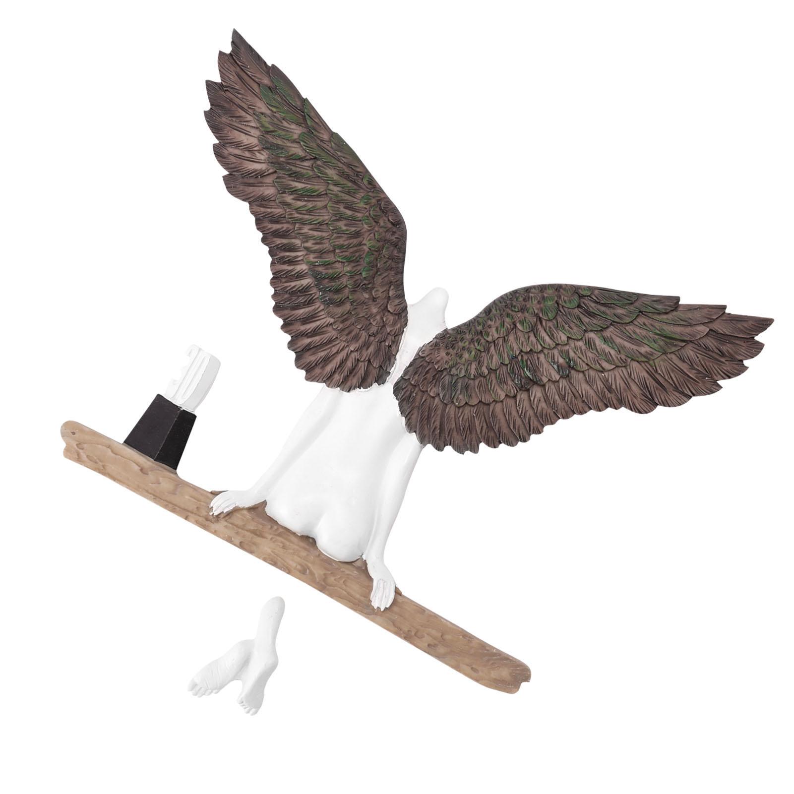 Tượng Thiên Thần Bằng Nhựa Dùng Trang Trí Tường Diy