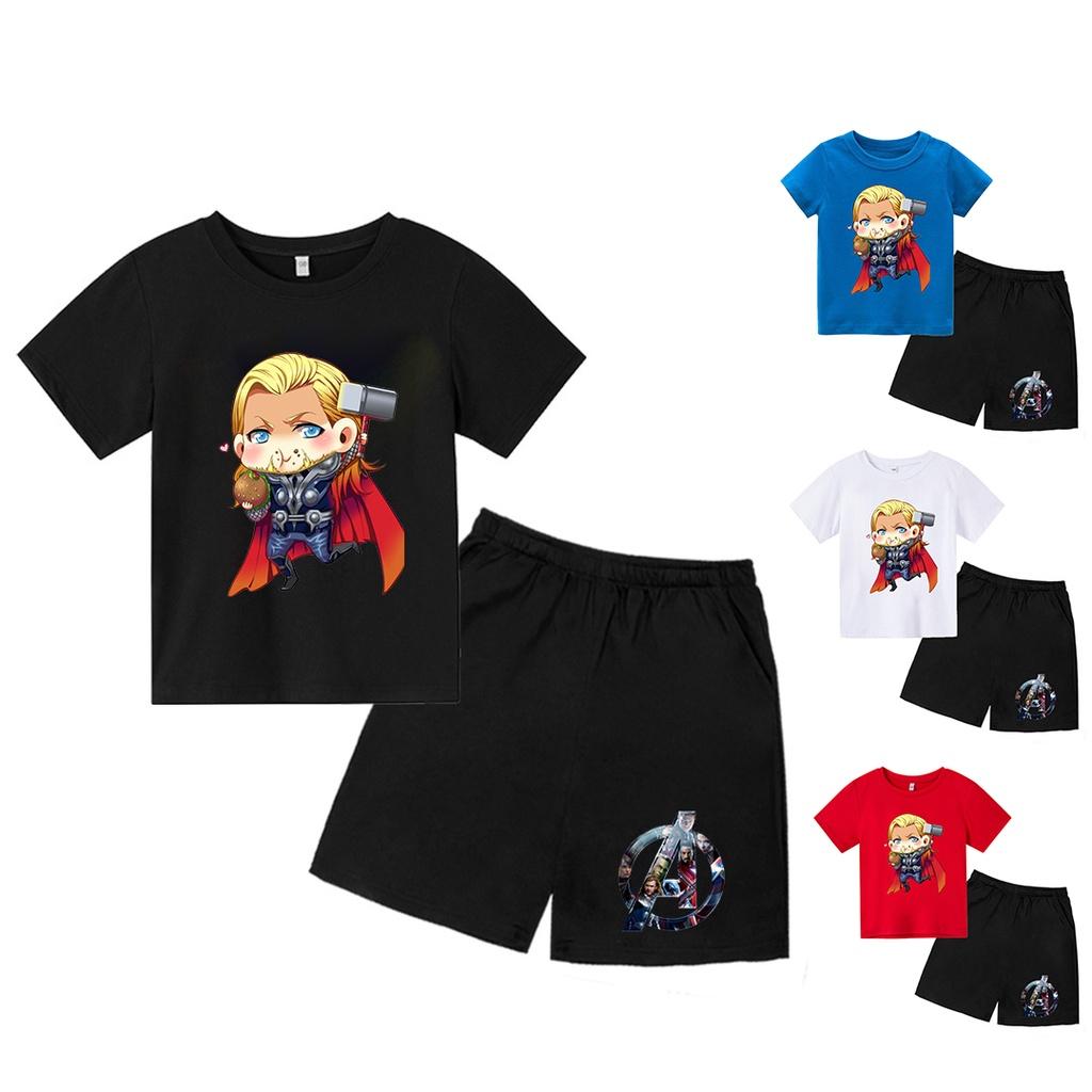 Áo Quần trẻ em  thần sấm chibi  siêu cool , King Cotton