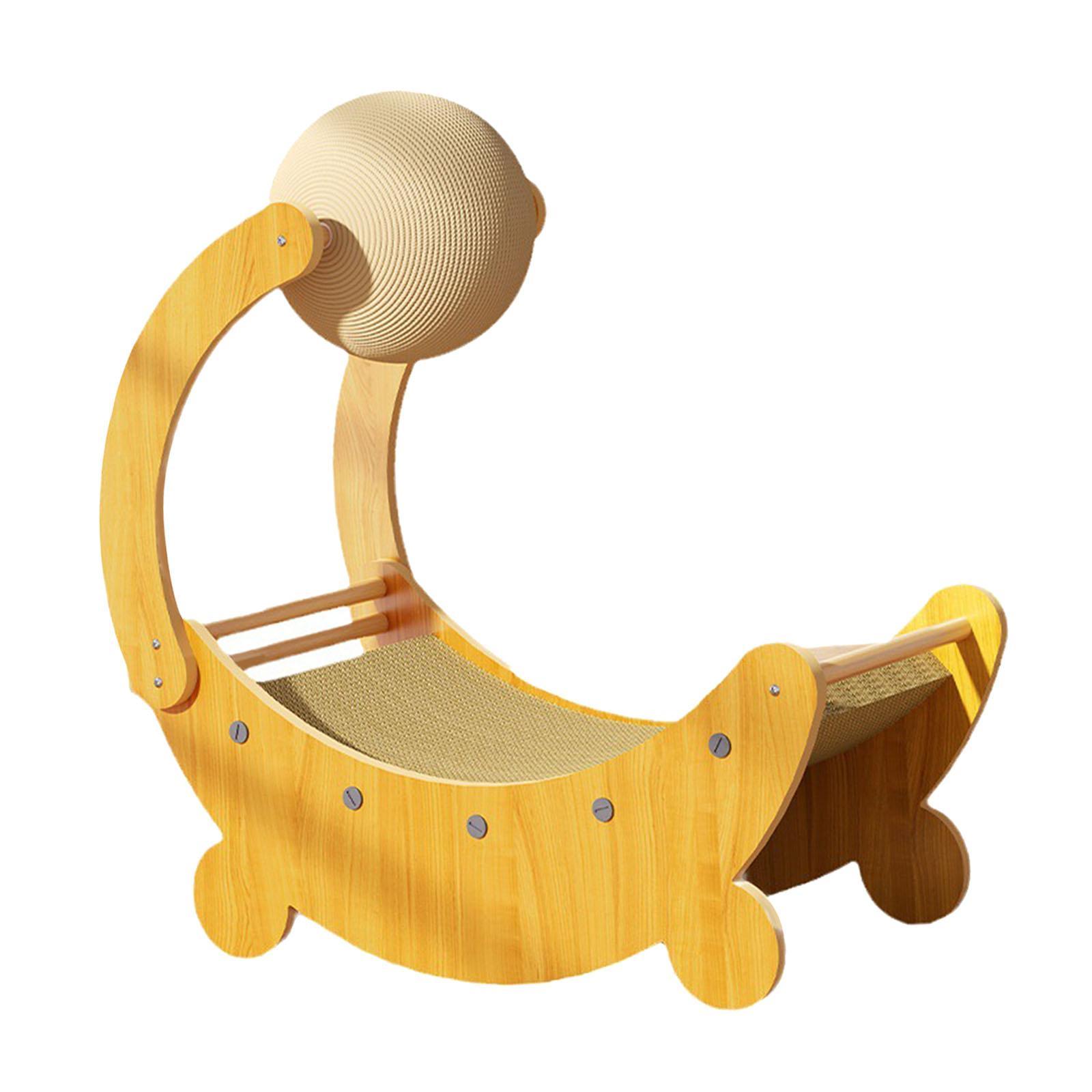 Cat Scratching Board Cat Scratcher Cat Scratch Ball Pet Toy Decorative Cardboard Pet Supplies Cats Nest Lounge Bed Cat Scratch Pad for Kitty