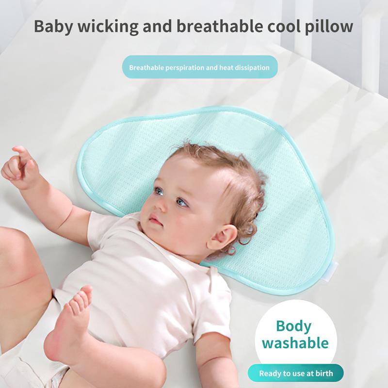 Trẻ Sơ Sinh Định Hình Gối Chống Cuộn Gối Mây Hình Tập Đi Ngủ Định Vị Đệm Đầu Phẳng Bảo Vệ Sơ Sinh Chăn Ga Gối
