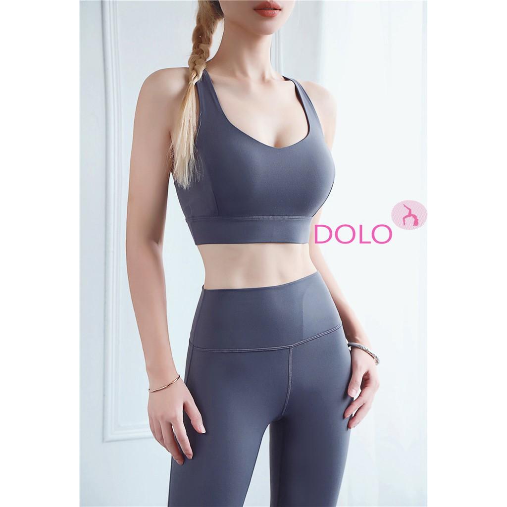 ÁO TẬP phối lưới -yoga - zumba- gym - áo có mút -Thun Spandex cao cấp - quảng châu loại 1