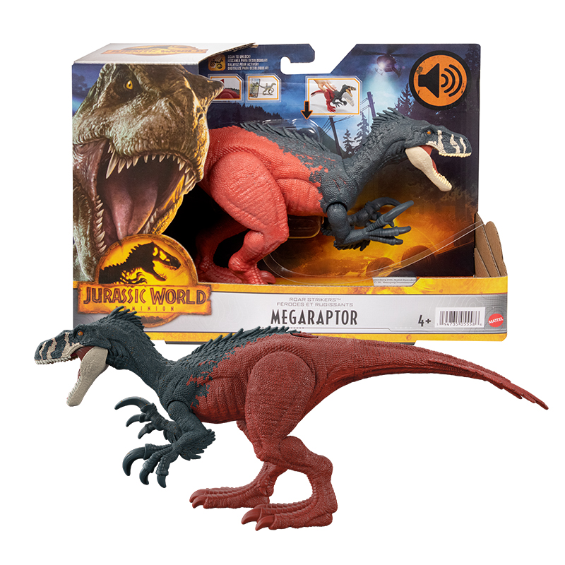 Đồ Chơi JURASSIC WORLD MATTEL Jw Khủng Long Megaraptor Có Âm Thanh HGP79/HDX17