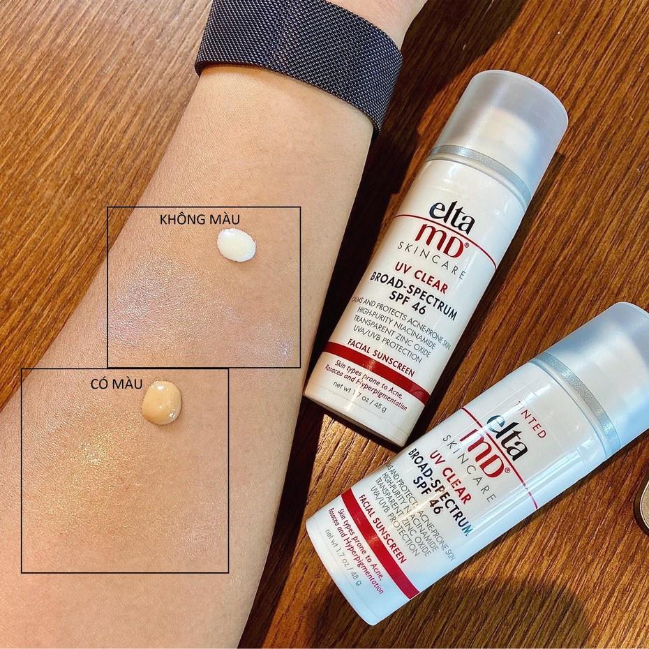 Kem chống nắng sáng đều sắc da EltaMD UV Clear Broad-Spectrum SPF 46 - Untinted - Hee's Beauty Skincare