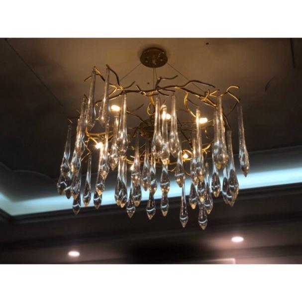 Đèn thả serip phòng khách fi 800-có bóng led DT DDT