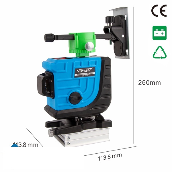 Máy bắn 12 tia laze, máy cân bằng laze độ chính xác cao NOYAFA