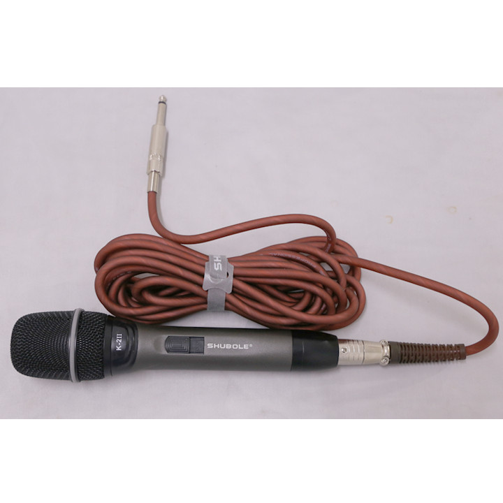 Micro Karaoke Có Dây Shubole K-2II (1 Mic) - Hàng Chính Hãng