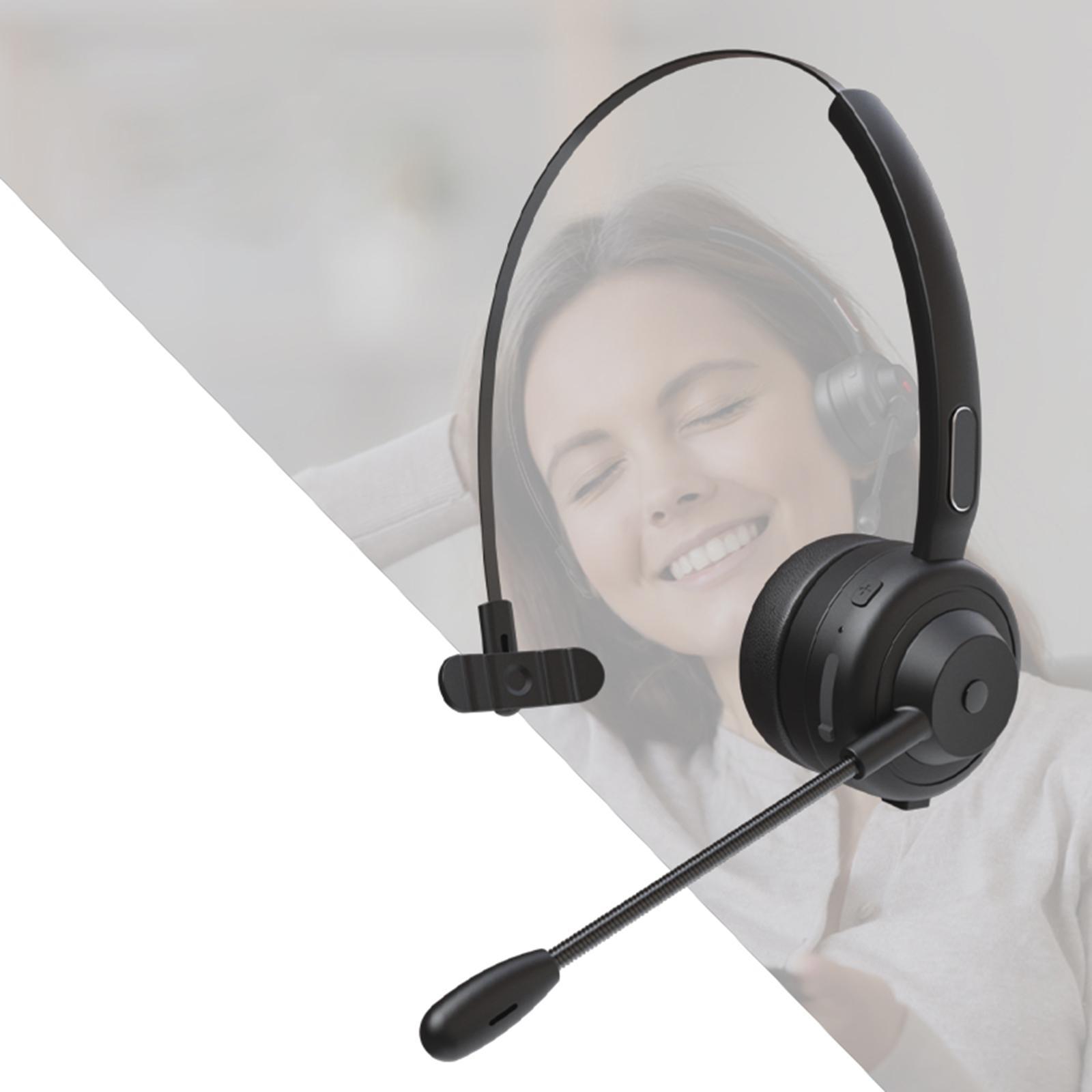 Headphone Long Standby with Microphone Portable Earphone for office