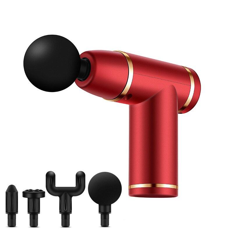 Portable Massage Gun Deep Muscle Massage Relaxation Pain Relief for Neck Back Foot Leg Vibrating Fascia Gun Muscle Massager