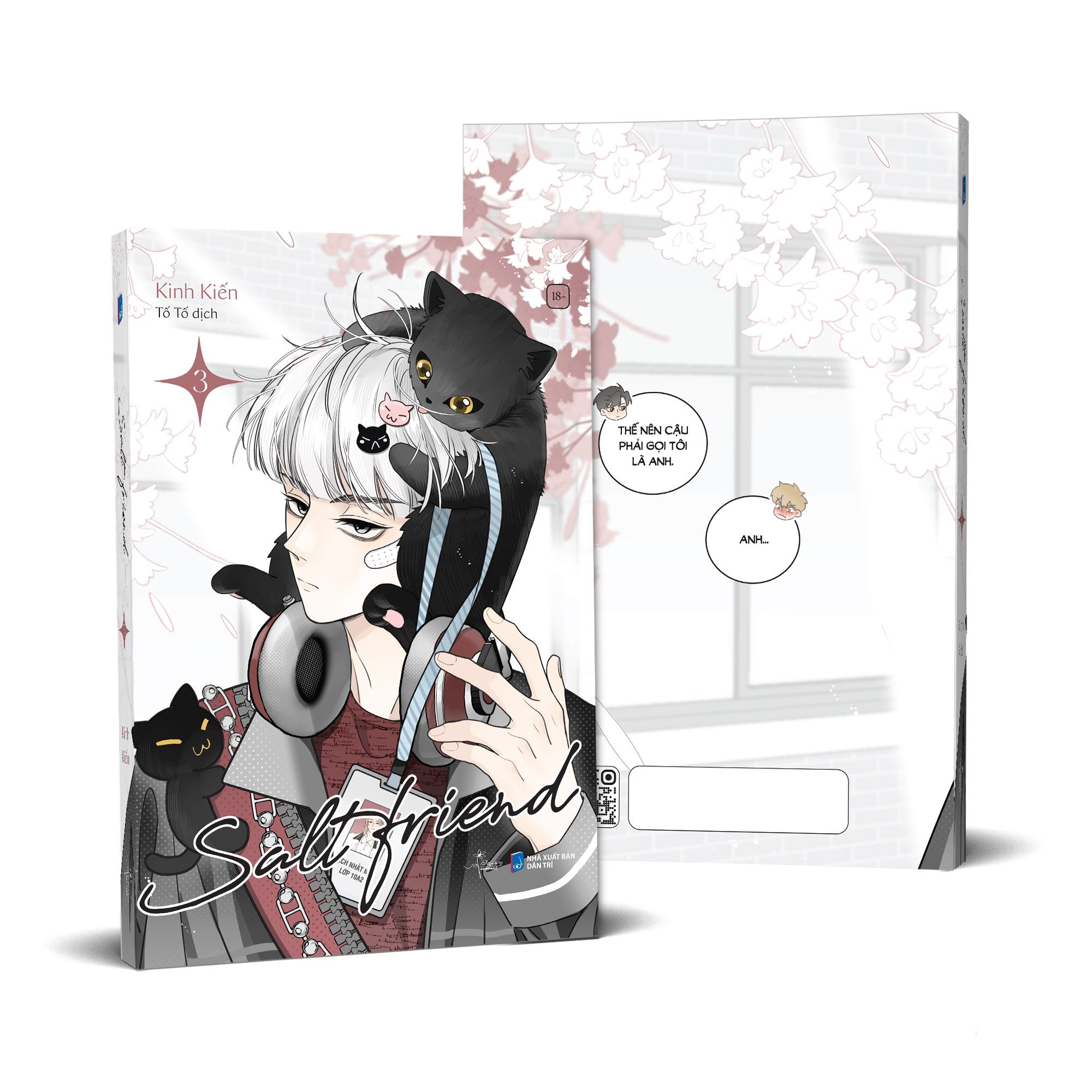 Sách - Salt Friend - Tập 3 - Tặng Kèm Postcard Bồi Cứng + Sticker Tem