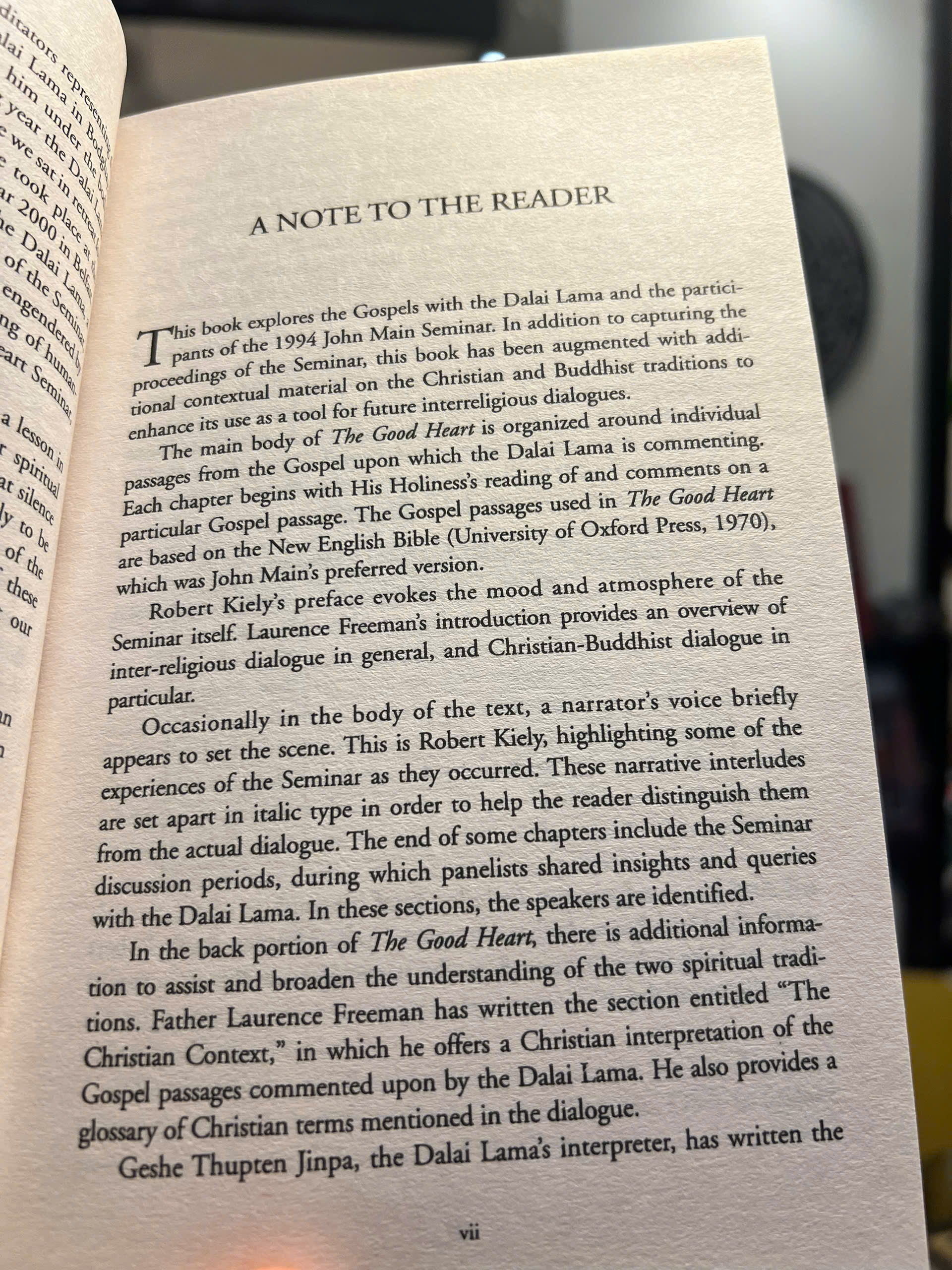 Sách - The Good Heart: His Holiness the Dalai Lama Explores the Heart of Christianity And Humanity