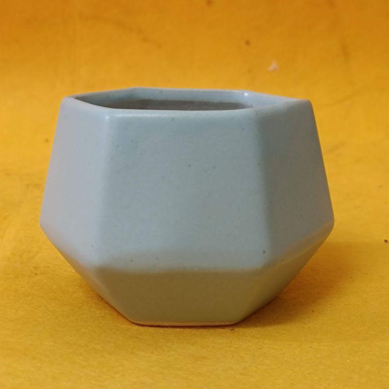 Chậu trồng sen đá, xương rồng, cây mini - Chậu kim cương thấp