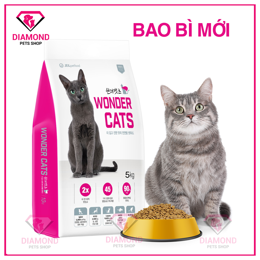 Thức ăn dành cho mèo mọi lứa tuổi Wonder Cats