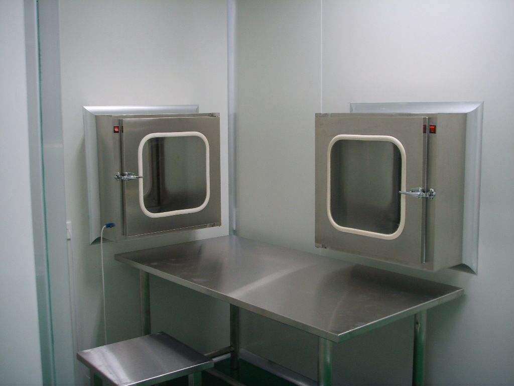 Static Pass Box Phòng Sạch | Hộp chuyển hàng tiêu chuẩn | KT trong 600x600x600