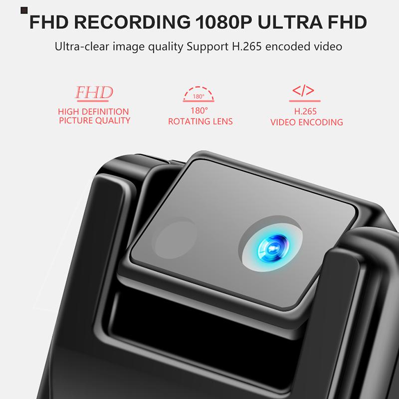 K16 1080p HD WiFi Camera từ xa Tầm nhìn ban đêm Tầm nhìn ánh sáng Máy ảnh máy ảnh không dây Mini Secress cho Home and Sport