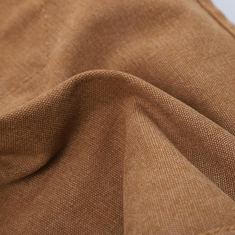 Bông apron apron denim tạp dề làm sạch nhà bếp làm việc nhà làm việc quần áo nửa chiều dài