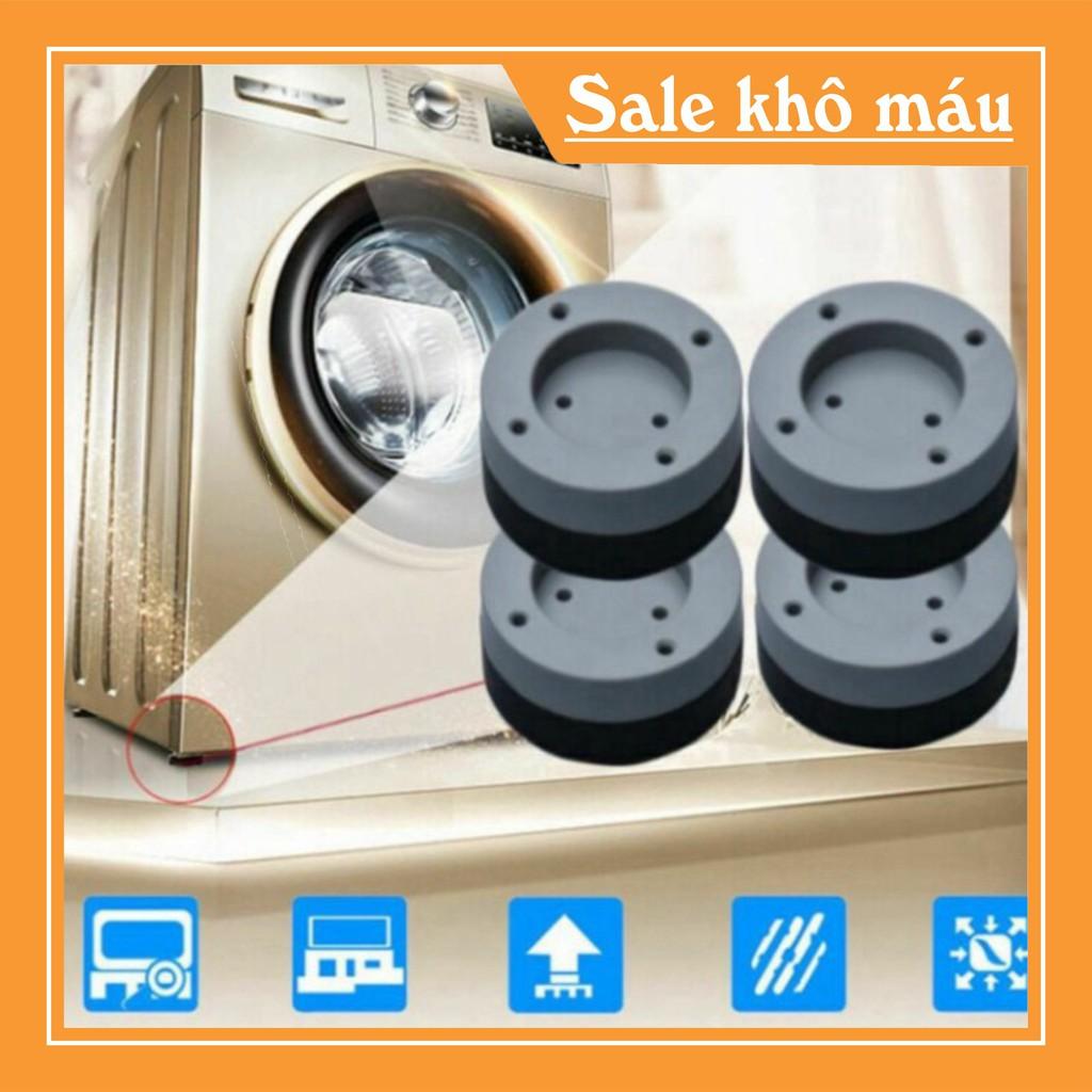 ĐẾ LÓT CHÂN MÁY GIẶT SET 4 CHIẾC CHỐNG RUNG LẮC