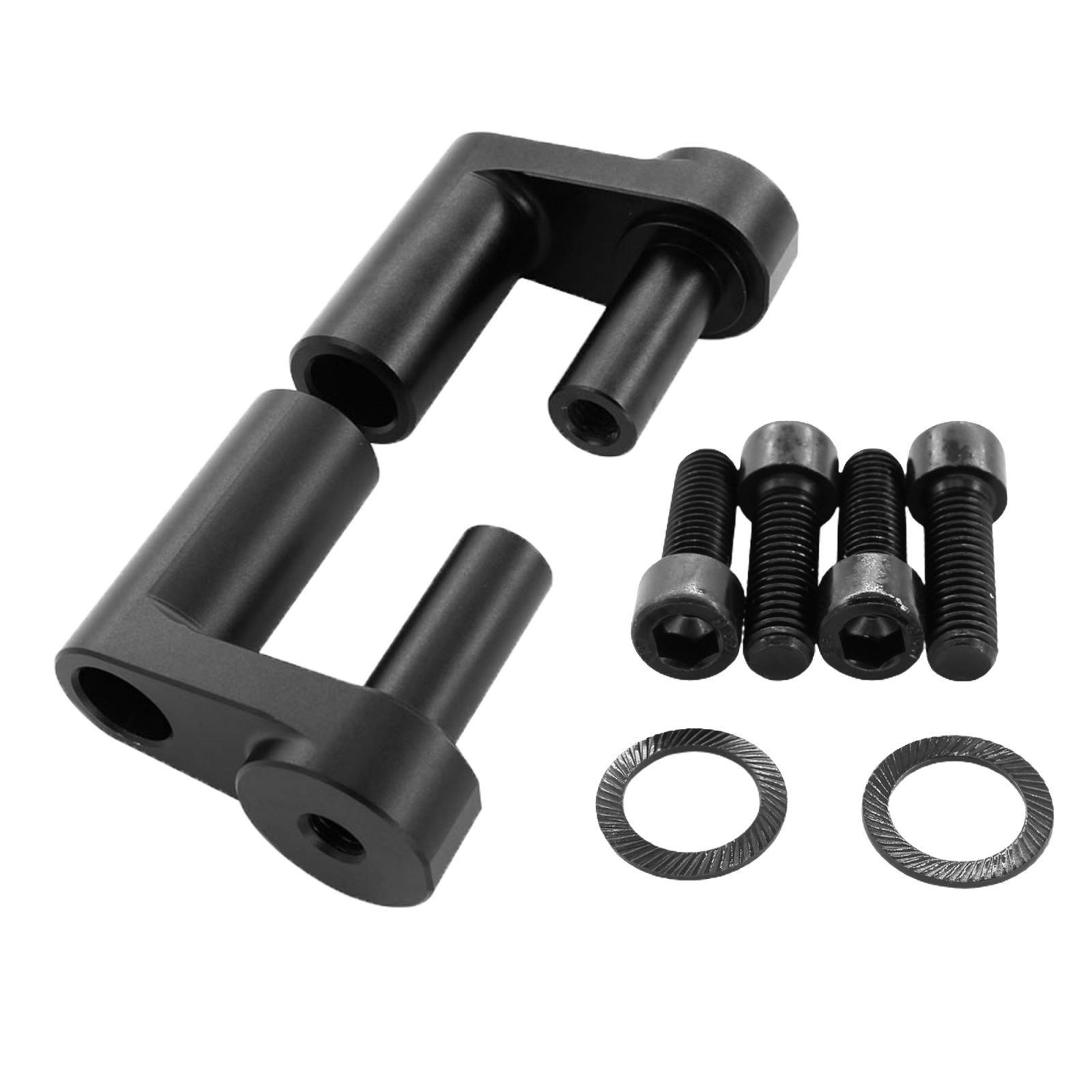 Motorcycle Aluminum Adjustable Handlebar Riser Kit for R1200RT Black