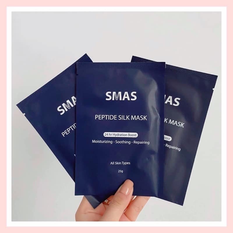 Mặt Nạ Phục Hồi Cấp Ẩm Cao Cấp Smas Peptide Silk Mask