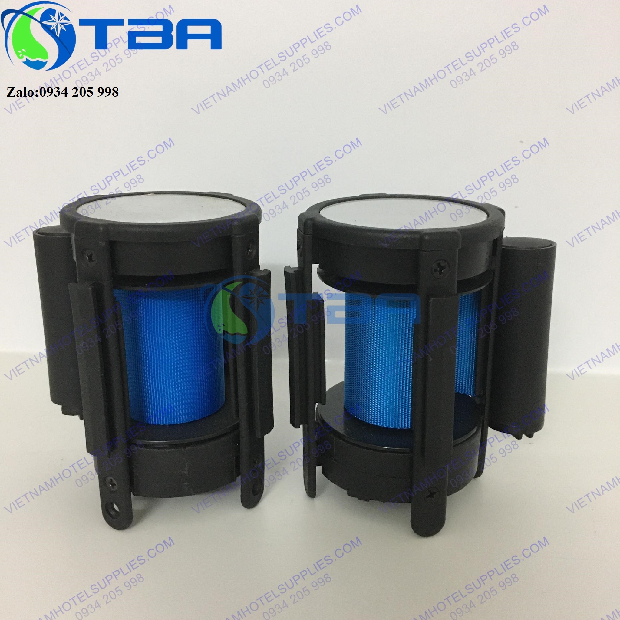Dây căng 2m màu xanh dương cho trụ chắn inox nhập khẩu cao cấp
