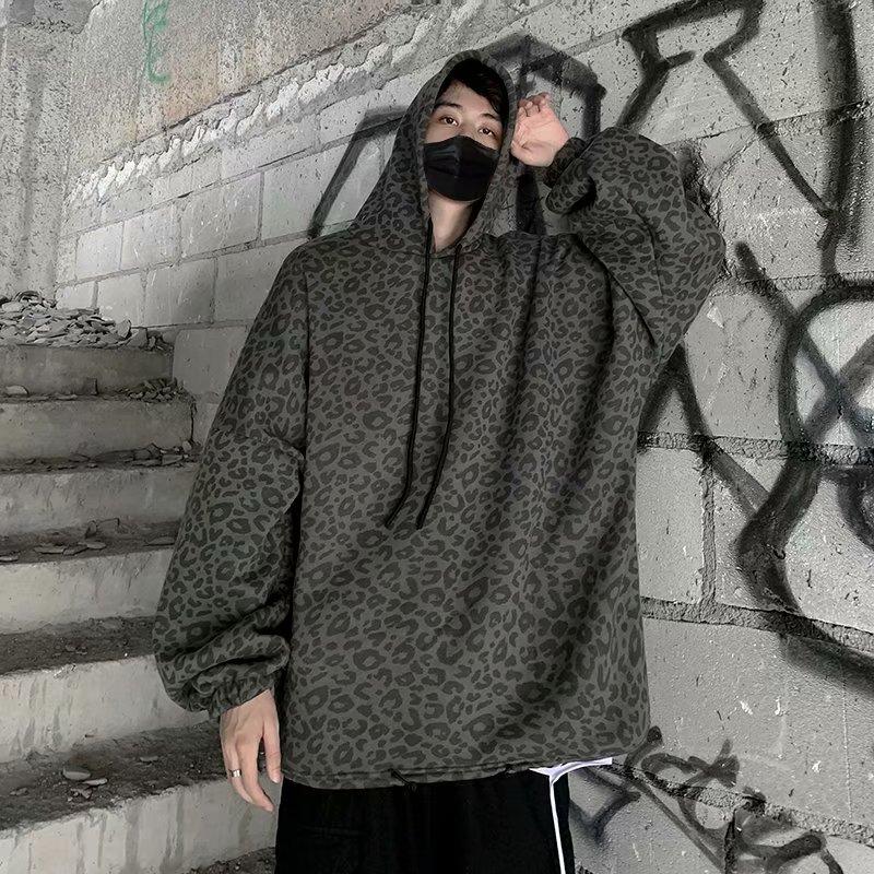 Áo Hoodie Tay Dài Dáng Rộng Phong Cách Thời Trang Hàn Quốc 2020 Cho Nam