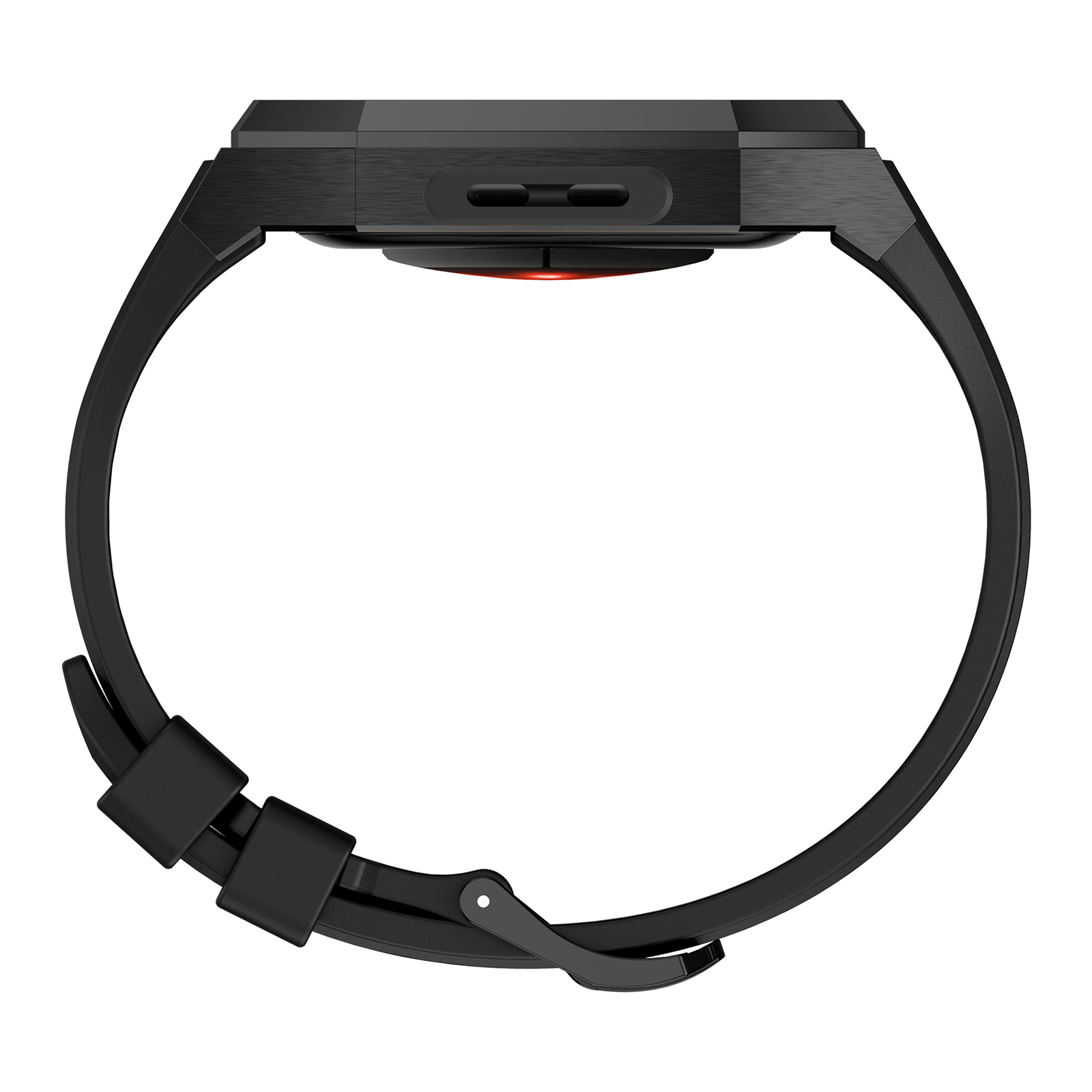 Ốp Case Vỏ Thép Không Gỉ bảo vệ tích hợp dây đeo Fluororubber cho Apple Watch Series 4/5/6/7/8/9/SE1,2 Size 44mm/45mm - Hàng Chính Hãng