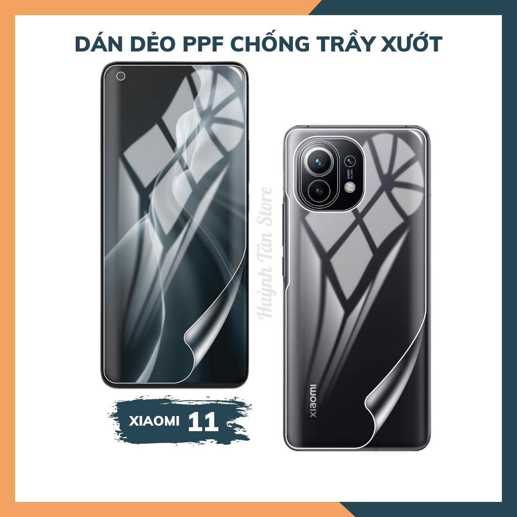 Dán dẻo PPF Mi 11 bảo vệ toàn diện