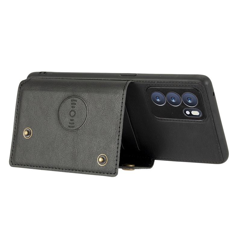 Ốp lưng điện thoại dạng ví da lật dành cho OPPO FIND X2 LITE X2 NEO RENO 4 PRO 5G RENO 5 PRO RENO 6 Pro+