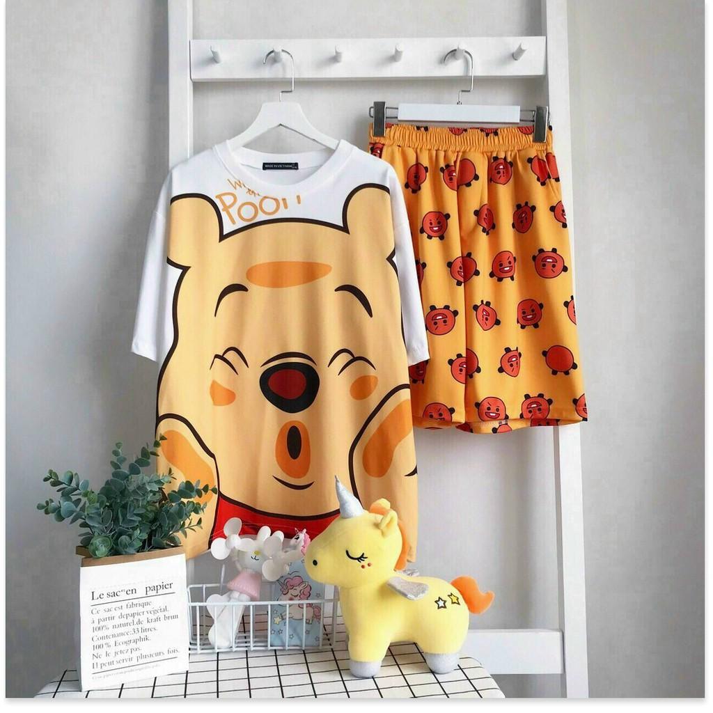SET THUN NỮ COTTON,NHIỀU MÀU SẮC XINH XẮN,THIẾT KẾ HỌA TIẾT SINH ĐỘNG THỜI TRANG KING STORE
