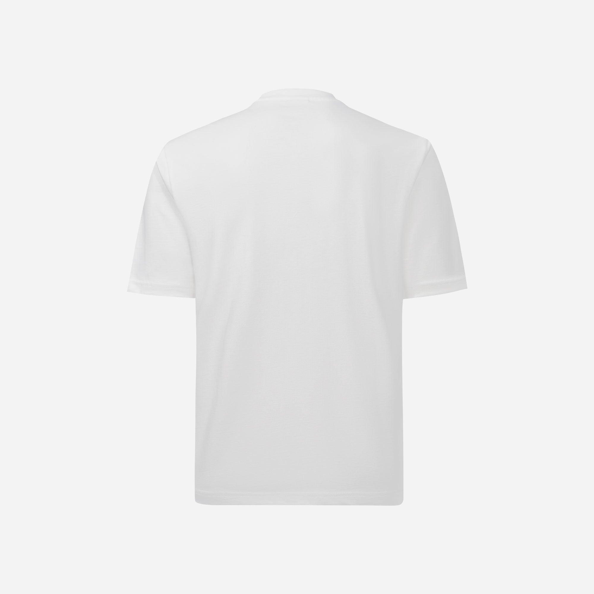 Áo thun tay ngắn thời trang unisex Fila - FW2RSF2075X-WHI